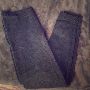 Gray leggings